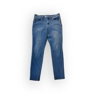 Women’s Old Navy Power Straight Medium Wash 12 Long